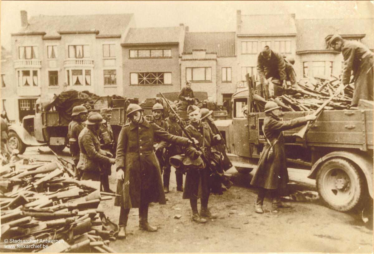 Timeline World War II in Antwerp - Antwerp Commemorates