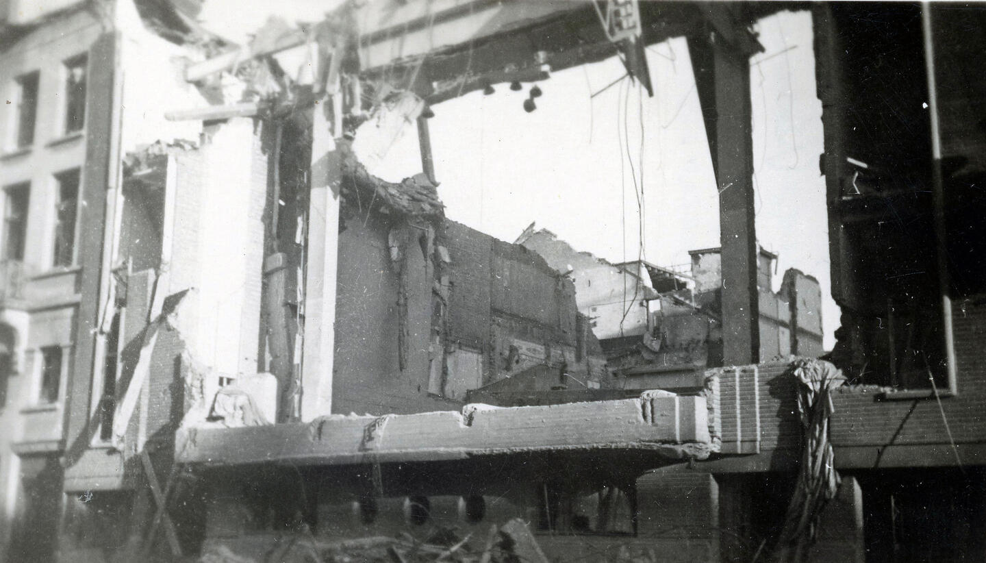 The enormous material damage