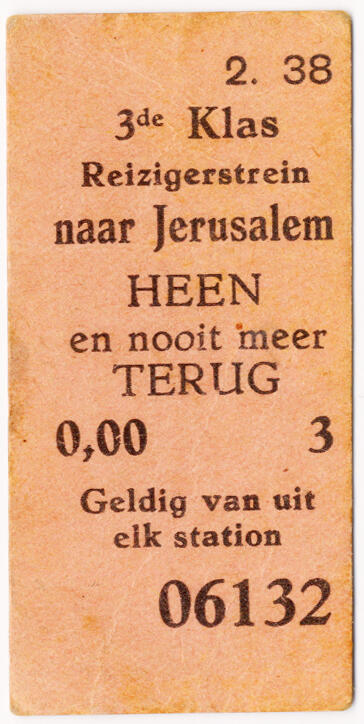 A ‘Never to return’ ticket