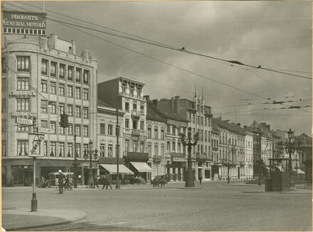 Teniersplaats voor de oorlog