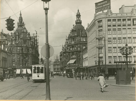 Teniersplaats voor de oorlog