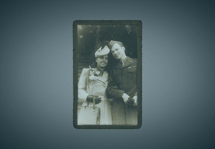 Huwelijksfoto van Simone De Ceunynck